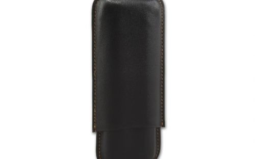 Zigarrenetui 2er - schwarz (17x7,5cm)