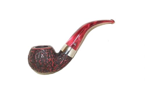 Peterson Pfeife Christmas pipe 03 Rustic F-lip