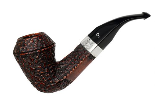 Peterson Pfeife Sherlock Holmes Hansom Rustic P-lip (9mm)