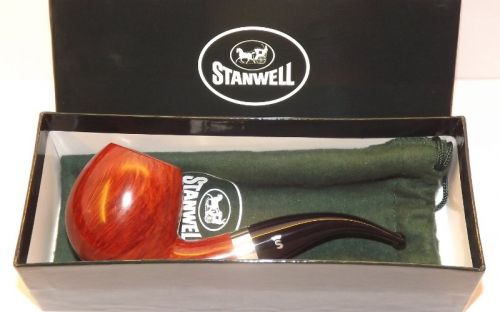 Stanwell Pfeife Sterling 185 Brown  Polished 