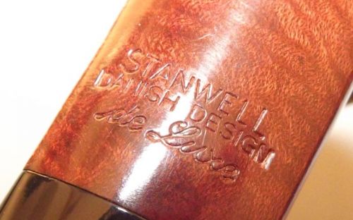 Stanwell Pfeife De Luxe 182 Brown Polish 