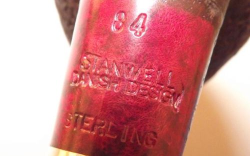 Stanwell Pfeife Sterling 84 Black Sand