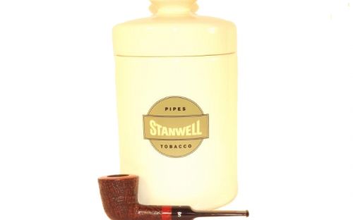 Stanwell Pfeife Classic Red Sand + Tobacco Jar