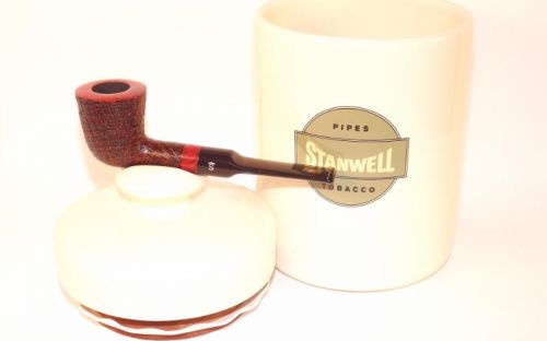 Stanwell Pfeife Classic Red Sand + Tobacco Jar