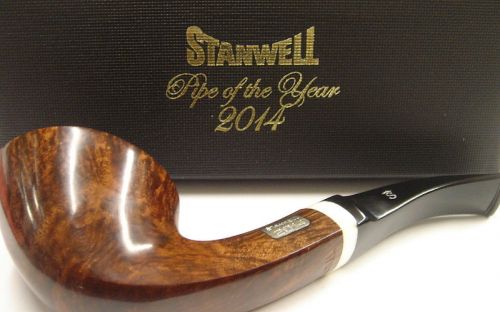 Stanwell Jahrespfeife 2014 Brown Polish - 9 mm Filter