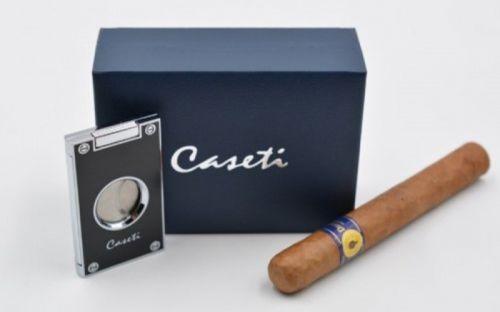 Zigarrenabschneider Caseti schwarz/lackiert