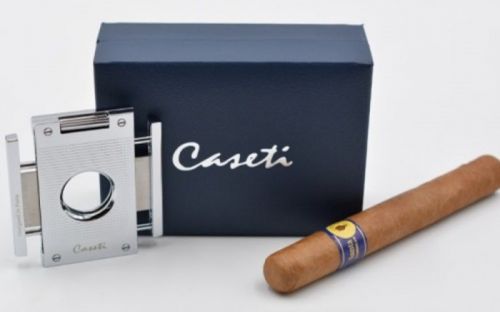 Zigarrenabschneider Caseti Silber