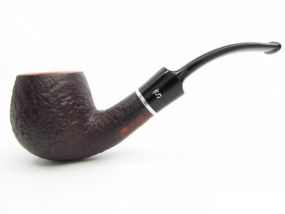 Stanwell Pfeife Relief 84 Black Sandblast 