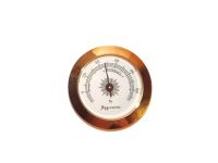 Hygrometer - 50/37 mm, goldfarbe